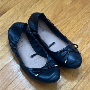 Torrid 10.5WW Black Ballet Slip On Flats